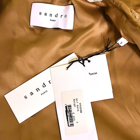 Sandro | Quilted Riva Velvet Jacket - Picture 13 of 14